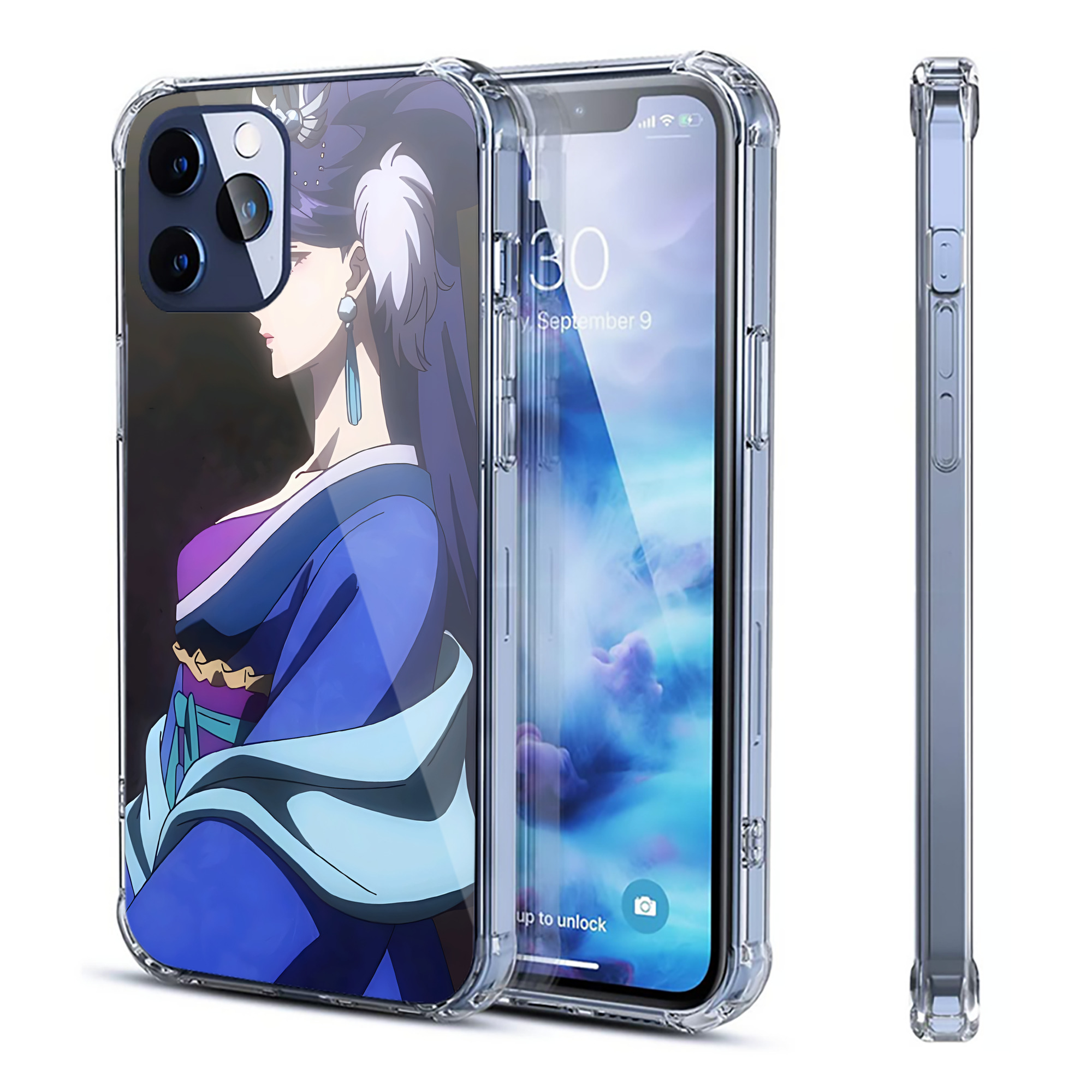 （画像用） 薬屋のひとりごと The Apothecary Diaries 【iPhone 12シリーズ対応】透明スマホケース（クリアソフトケース）